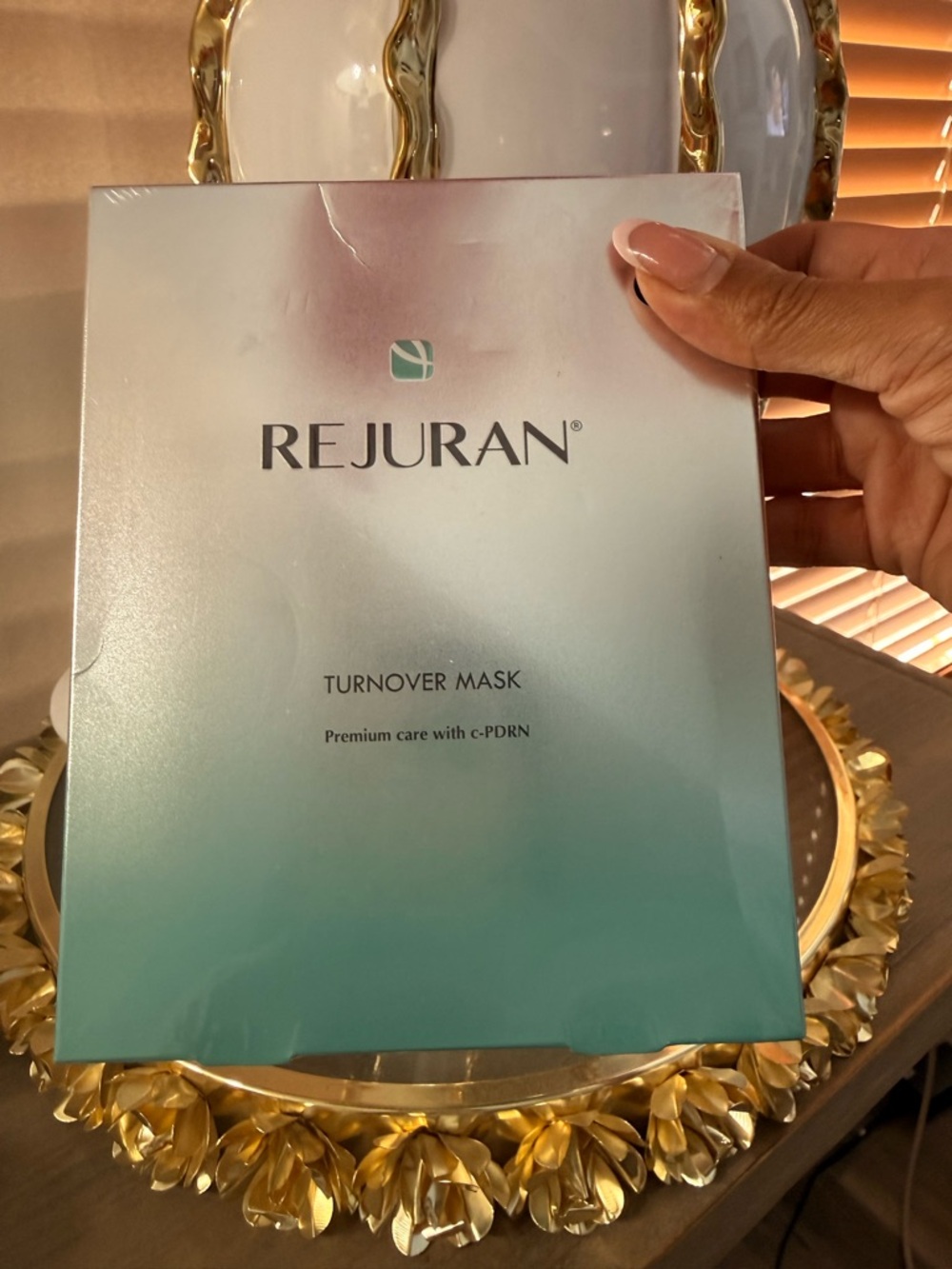 REJURAN Turnover Mask - Aqua Gradient Sheet Mask - 5 pack